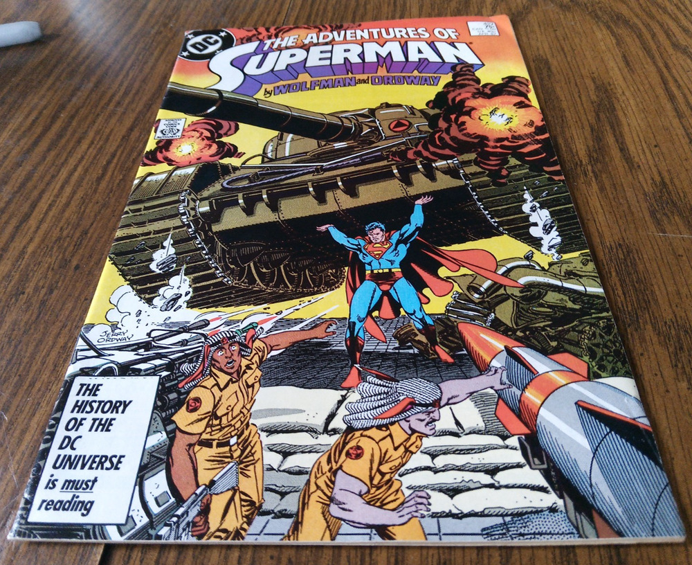 The Adventures Of Superman #427 April 1987 DC Comics